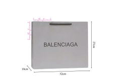 Túi Giấy Balenciaga Size Trung 32cm