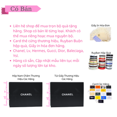 Combo Hộp X Đen + Hoa - Size 38cm