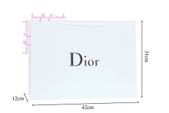 Túi Giấy Di Trắng Size Lớn 42cm