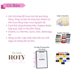 Combo Túi Giấy X Trắng + Hoa - Size 19cm