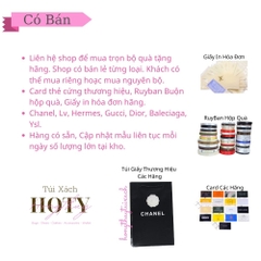 Combo Túi Giấy X Đen + Hoa - Size 19cm