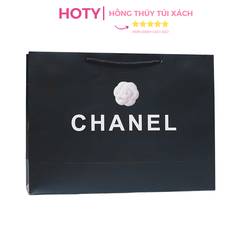 Combo Túi Giấy X Đen + Hoa - Size 42cm