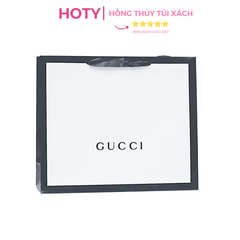 Túi Giấy Gucci Trắng Size Trung 32cm