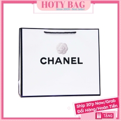 Combo Túi Giấy X Trắng + Hoa - Size 32cm
