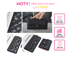 Ví X Bấm Dài Da Thật (Có hộp)
