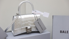 Túi Ba Size 23 Da Cá Sấu Super