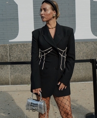 Túi Ba Size 23 Da Cá Sấu Super