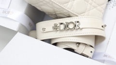 Túi Di Lady Da Lì Khóa Bạc Size 20cm Có 2 Hộp