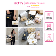 Túi Di Ange Caro Quai Sắt Khóa Ngọc Size 20cm 4401