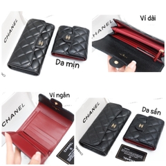 Ví X Bấm Dài Da Thật (Có hộp)