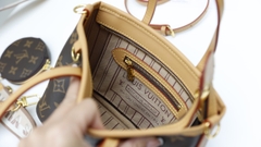 Túi L Neverfull Mini Kèm Ví Tròn Super 2Box