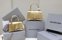 Túi Ba Size 19 Da Cá Sấu Super