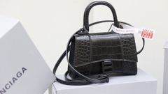 Túi Ba Size 23 Da Cá Sấu Super
