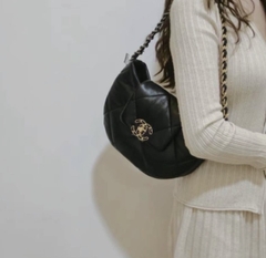 Túi X C19 Da Nhám Khóa Vàng Dây Xích Size 25cm #7556 Có Hộp