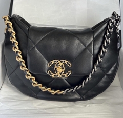 Túi X C19 Da Nhám Khóa Vàng Dây Xích Size 25cm #7556 Có Hộp