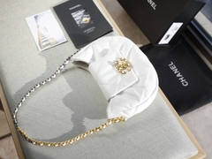 Túi X C19 Da Nhám Khóa Vàng Dây Xích Size 25cm #7556 Có Hộp