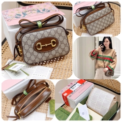Túi G  Horsebit Vuông Size 20cm Có 2 Hộp