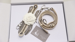 Túi Di Lady Da Lì Khóa Bạc Size 17cm Có 2 Hộp
