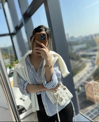 Túi Di Lady Da Lì Khóa Vàng Size 12cm Có 2 hộp