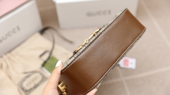 Túi G  Horsebit Vuông Size 20cm Có 2 Hộp