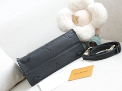Túi L Onthego Da Bò Họa Tiết Dập Size 25cm Có 2 hộp