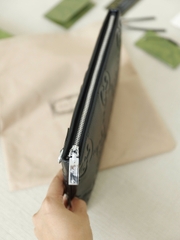 Clutch Da Bò Thật Size 27cm Có hộp
