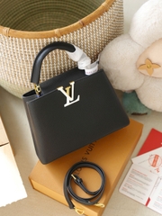 Túi L Capu Size Nhỏ 20cm Charm Xích Khóa