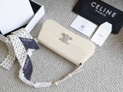 Túi Celine Triomphe Kẹp Nạch Khóa Bạc