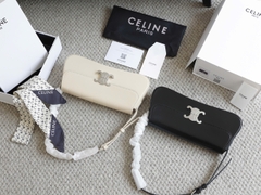 Túi Celine Triomphe Kẹp Nạch Khóa Bạc