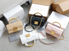 Túi Di Ange Caro Quai Sắt Khóa Ngọc Size 20cm 4401