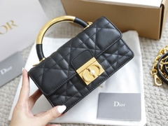 Túi Di Ange Caro Quai Sắt Khóa Ngọc Size 20cm 4401