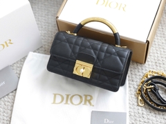 Túi Di Ange Caro Quai Sắt Khóa Ngọc Size 20cm 4401