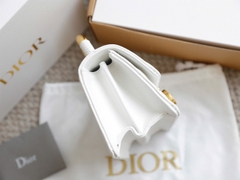 Túi Di Ange Caro Quai Sắt Khóa Ngọc Size 20cm 4401