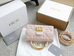 Túi Di Ange Caro Quai Sắt Khóa Ngọc Size 20cm 4401