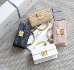 Túi Di Ange Caro Quai Sắt Khóa Ngọc Size 20cm 4401