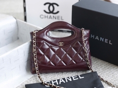 Túi xách X C31 Hobo Da Lì Size 21Cm Có 2 hộp
