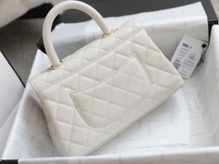 Túi xách X Coco Da Sần Khóa Vàng Size 23cm Có 2 hộp