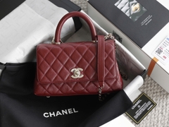 Túi xách X Coco Da Sần Khóa Vàng Size 23cm Có 2 hộp