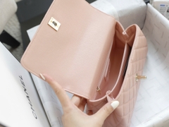 Túi xách X Coco Da Sần Khóa Vàng Size 23cm Có 2 hộp