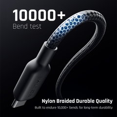 Cáp Sạc Nhanh Voltme Powerlink Vizo | C to C 140w, 120cm 