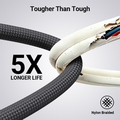 Cáp Sạc Nhanh Voltme Powerlink iVox Type-C to Type-C 100w, 120cm cap-sac-nhanh-voltme-powerlink-ivox-c-to-c-100w-120cm-bao-hanh-24-thang