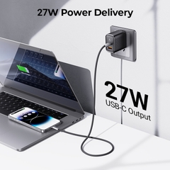 Cáp Sạc Nhanh Voltme Powerlink iVox TypeC to Lightning 27w, 100cm cap-sac-nhanh-voltme-powerlink-ivox-typec-to-lightning-27w-bao-hanh-24-thang