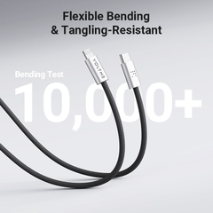 Cáp Sạc Nhanh Voltme Powerlink iVox TypeC to Lightning 27w, 100cm cap-sac-nhanh-voltme-powerlink-ivox-typec-to-lightning-27w-bao-hanh-24-thang