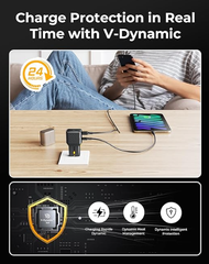 Bộ Sạc Nhanh Đa Năng Voltme Vito Go EzTravel Travel Adapter 35W (USB + Type C) 