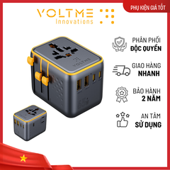 Củ Sạc Đa Năng 7in1 Voltme Vito Go EzTravel 65W (7 cổng sạc, GaN) 