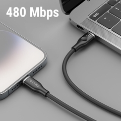 Cáp Sạc Nhanh Voltme Powerlink Moss Type-C to Lightning 4.0f (3A) cap-sac-nhanh-voltme-powerlink-moss-type-c-to-lightning-4-0f-3a