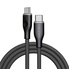 Cáp Sạc Nhanh Powerlink Rugg Type C to Type C 3.3f (3A) voltme-cap-sac-nhanh-voltme-powerlink-rugg-ctc-3-3f-3a-voltmevietnam.vn