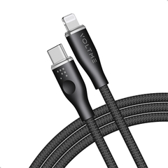 Cáp Sạc Nhanh Voltme Powerlink Rugg Type-C to Lightning 4.0f (3A) 