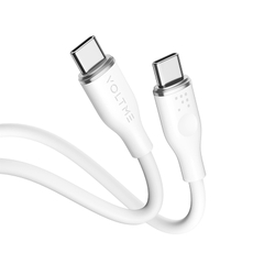 Cáp Sạc Nhanh Voltme Powerlink Moss C to Lightning 3.3f (3A) cap-sac-nhanh-voltme-powerlink-moss-c-to-lightning-3-3f-3a-mau-trang