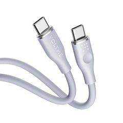 Cáp Sạc Nhanh Voltme Powerlink Moss C to Lightning 3.3f (3A) cap-sac-nhanh-voltme-powerlink-moss-c-to-lightning-3-3f-3a-mau-xam